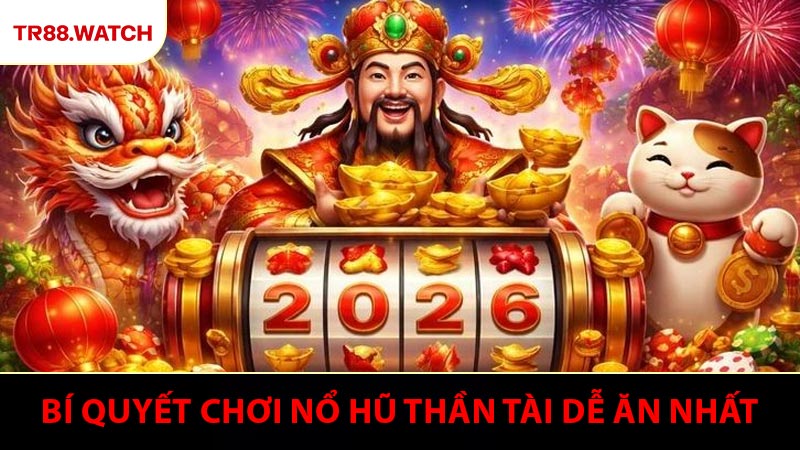 Bí quyết chơi nổ hũ thần tài dễ ăn nhất tại TR88