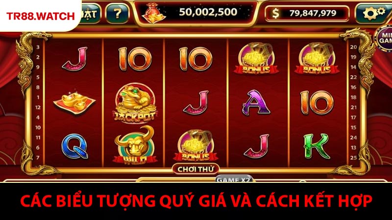 Các biểu tượng quý giá và cách kết hợp