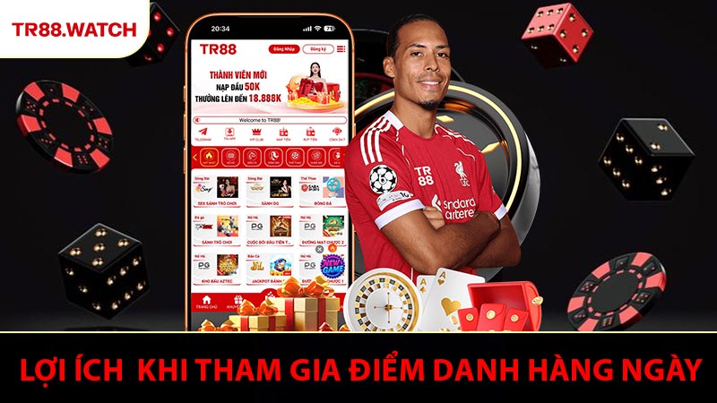 Lợi ích nhận được khi tham gia điểm danh hàng ngày